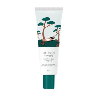 Заспокійливий крем з екстрактом голок сосни Round Lab Pine Calming Cica Cream