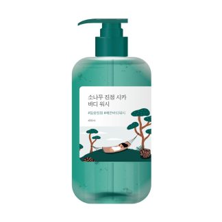 Гель для душу з екстрактом голок сосни Round Lab Pine Calming Cica Body Wash