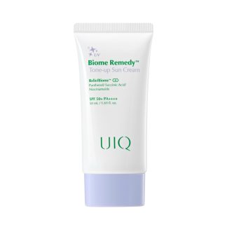 Тонуючий сонцезахисний крем UIQ Biome Remedy Tone-up Sun Cream SPF 50+ PA