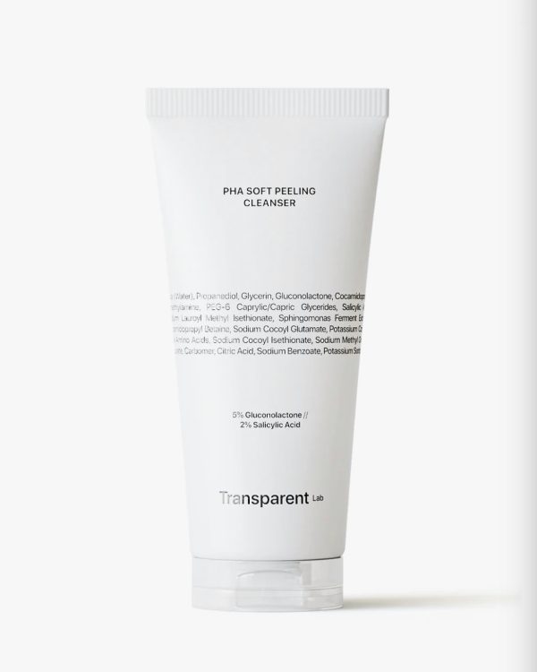 Ніжний засіб для очищення Transparent-Lab PHA Soft Peeling Cleanser