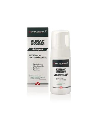 Пінка для вмивання Braderm Kurac Cleansing Mousse