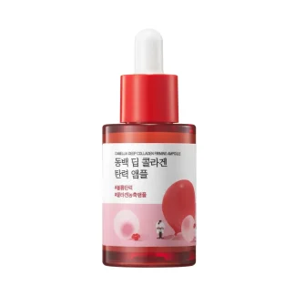 Концентрований серум з колагеном Round Lab Camellia Deep Collagen Firming Ampoule