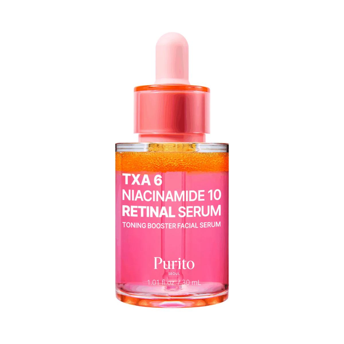 Освітлювальна сироватка з транексамовою кислотою Purito Seoul TXA 6 Niacinamide 10 Retinal Serum