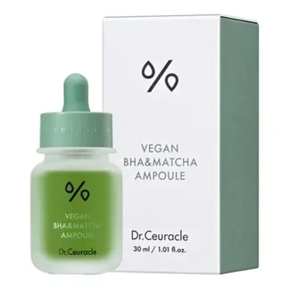 Серум з BHA кислотою та екстрактом чаю матча Dr.Ceuracle Vegan BHA&Matcha Ampoule